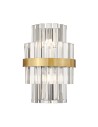 Zuma Line Constantinople Wall lamp Brushed Brass Crystal W0567-02A-B52G