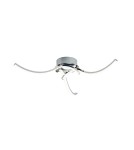 LED ceiling lamps - Zuma Line Focus Ceiling Lamp with Light Colour Switch 3000K/4000K/6000K Chrome 20023-3Cch. - product 1