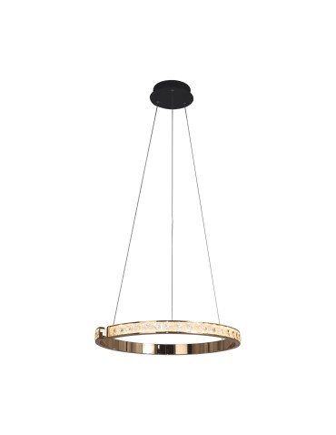 Zuma Line Muriel Pendant Lamp French Gold / Black Md4996-1-3Gbd.