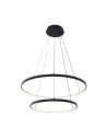 Zuma Line Breno Pendant with Light Colour Switch 3000K/4000K/6000K Black 18140BK-2.