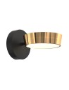 Zuma Line Lara Modern Black / French Gold Led Wall lamp Mb7170-1-3Bgt