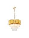 Zuma Line Prima Pendant Lamp Glamour Style Gold 20149Pm