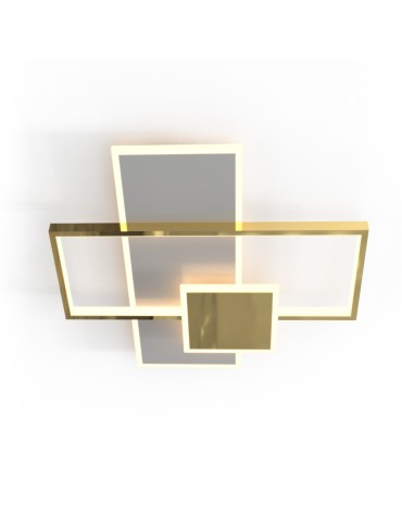 Zuma Line Salo Lampa Sufitowa Nowoczesna Chrom / Złoty Mx4463-3-3Yycgt