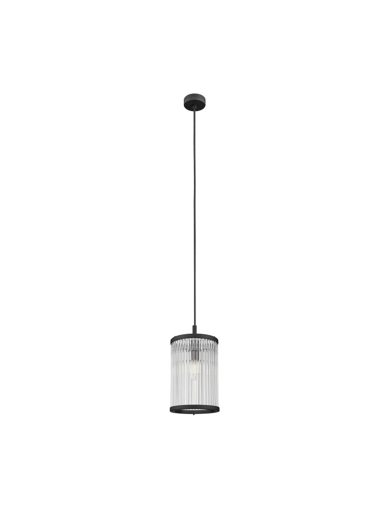 Pendant lamps - Zuma Line Sergio Pendant Lamp Black Mat P0528-01F-P7Ac. - product kolory-swiatla.pl 1