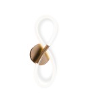 Wall lamps - Zuma Line Balbo Wall lamp with Light Color Change Function 3000K/4000K/6000K Gold 20006W-GD. - product 1