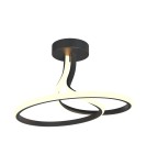 LED ceiling lamps - Zuma Line Clint Ceiling Lamp Black Mx6349-1-3Bt - product 1