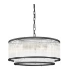 Lampy wiszące - Zuma Line Sergio Lampa Wisząca Czarny Mat P0528-06H-P7Ac - produkt 1