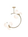 Zuma Line Molecule Ceiling Lamp Glass Spheres 6Xg9 French Gold C0454-06Q-F7Aa.