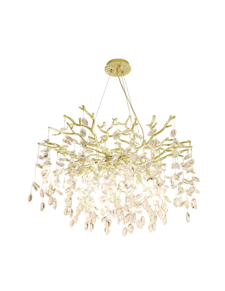 Pendant lamps - Zuma Line Cindy Pendant Lamp Gold Md4115-1-Egn - product kolory-swiatla.pl 1