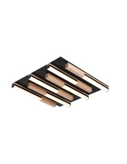 Zuma Line Eliot Lampa Sufitowa Jasne Drewno / Czarny Mat Mx4980-6S-3Bmt