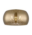 Ceiling lamps with crystals - Zuma Line Crystal French Gold Ceiling Lamp C0076-05L-F4HF. - product 1