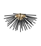 Ceiling lamps - Zuma Line Urchin French Gold / Black Ceiling Lamp C0491-06B-F7Bc. - product 1