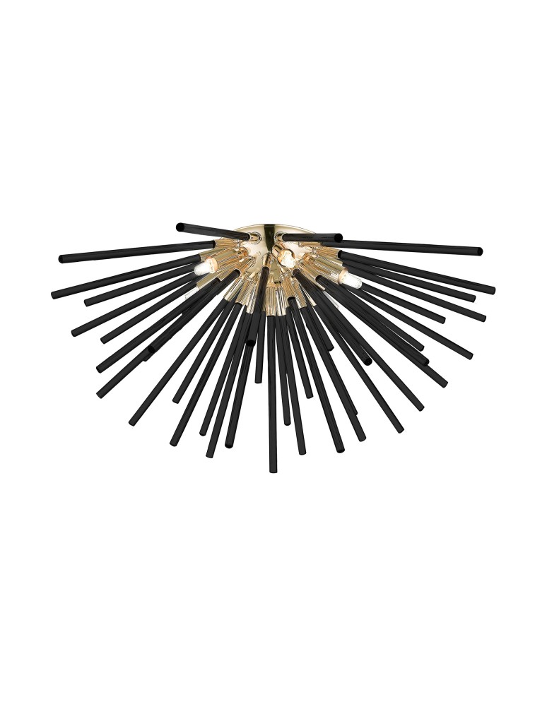 Ceiling lamps - Zuma Line Urchin French Gold / Black Ceiling Lamp C0491-06B-F7Bc. - product kolory-swiatla.pl 1