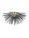 Zuma Line Urchin French Gold / Black Ceiling Lamp C0491-06B-F7Bc.