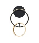 Kinkiety - Zuma Line Rando Kinkiet z Przełącznikiem Barwy Światła 3000K/4000K/6000K Złoty/Czarny 20002W-Gd - produkt 1