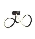 LED ceiling lamps - Zuma Line Clint Ceiling Lamp Black Mx6347-1-3Bt - product 1