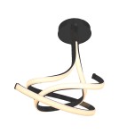 LED ceiling lamps - Zuma Line Viso Ceiling Lamp Black Mx9932-2-3Bd. - product 1