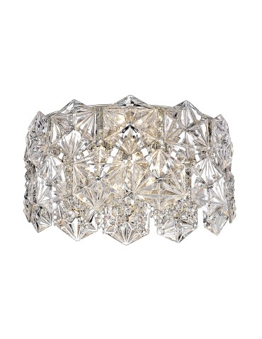 Zuma Line Davi Ceiling Lamp Chrome C0534-05C-F4Ac.