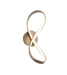 Wall lamps - Zuma Line Fermi Wall lamp with Light Colour Switch 3000K/4000K/6000K Gold 20026W-GD. - product 1