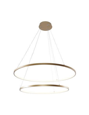 Zuma Line Breno Pendant with Light Colour Switch 3000K/4000K/6000K Gold 2023200-GD.