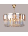 Zuma Line Camille Pendant Lamp Gold/Transparent+Amber 19101/16.