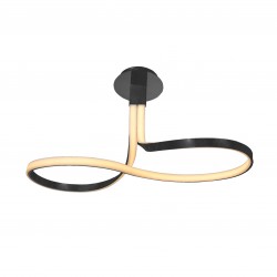 Zuma Line Viso Lampa Sufitowa Czarny Mx9932-1-3Bd
