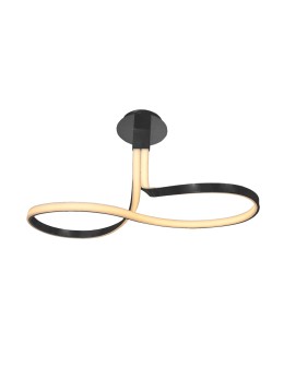 Zuma Line Viso Lampa Sufitowa Czarny Mx9932-1-3Bd