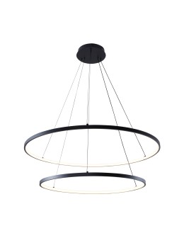 Zuma Line Breno Pendant with Light Colour Switch 3000K/4000K/6000K Black 2023200-BK.