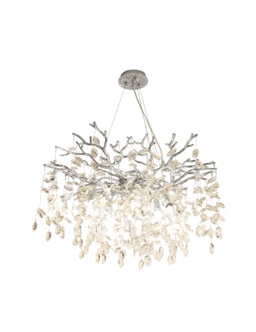 Zuma Line Cindy Pendant Lamp Chrome Md4115-1-Ecn