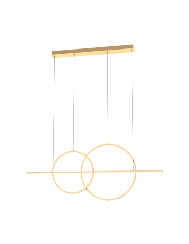 Zuma Line Cholet French Gold Pendant Lamp Md7358-2A-3Gt.