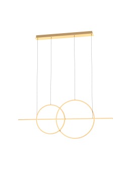 Zuma Line Cholet Lampa Wisząca Francuskie Złoto Md7358-2A-3Gt