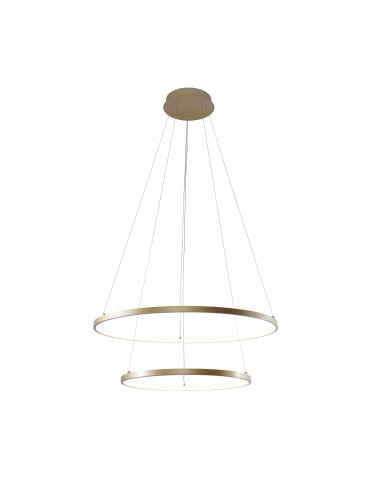 Zuma Line Breno Pendant with Light Colour Switch 3000K/4000K/6000K Gold 18140GD-2.