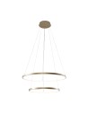 View Zuma Line Breno Pendant with Light Colour Switch 3000K/4000K/6000K Gold 18140GD-2.