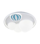 Children's ceiling lamps - Zuma Line Focus Children's Ceiling Lamp 3-stage dimmable Color MX4148-1-DWLD. - product 3