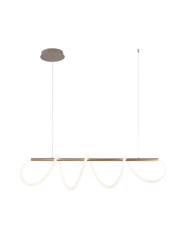 Zuma Line Balbo Pendant with Light Color Change Function 3000K/4000K/6000K Gold 20006PM-GD.