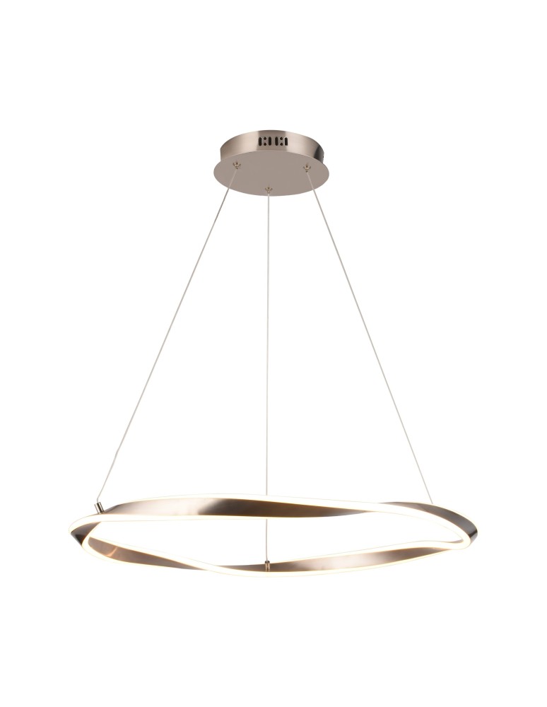 Pendant lamps circles - Zuma Line Girona Pendant Lamp Sand/Nickel Md9190-1M-3Nt - product kolory-swiatla.pl 2