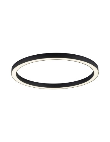 Paul Neuhaus Pure-Lines 70cm Sufitowa Z Pilotem Z Regulacją Barwy Światła I Ściemnianiem Antracyt 6306-13