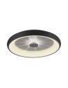 Leuchten Direkt Vertigo 61cm Ceiling Ceiling Light with Remote Control with Light Color Control and Dimming Black 14386-18