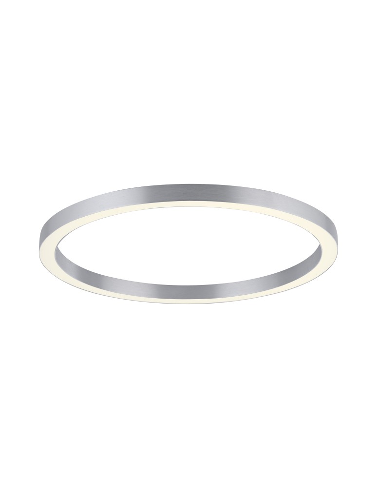 Ceiling lamps - Paul Neuhaus Pure-Lines 70cm Ceiling Light with Remote Control with Light Color Control and Dimming Aluminum 6306-95 - product kolory-swiatla.pl 1