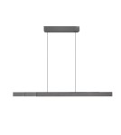 Pendant lamps over desk - Paul Neuhaus Pure-Moto-Rise Pendant with Adjustable Height, Width, and Color of Light by Remote Control Dark Gray 2545-15 - product 1