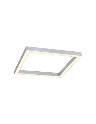 Paul Neuhaus Pure-Lines 55cm Ceiling Ceiling Light with Remote Control with Light Color Control and Dimming Aluminum 6022-95
