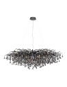 Paul Neuhaus Icicle Chandelier Pendant Lamp Black 2031-18