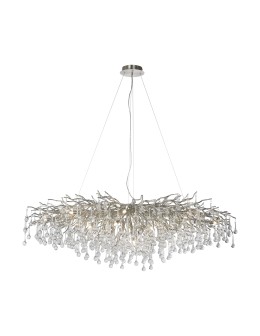 Paul Neuhaus Icicle 75cm Żyrandol Lampa Wisząca 15xG9 Stalowy 2031-55