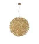 Pendant lamps - Paul Neuhaus Sarea 75cm Pendant 15Xg9 Gold 2019-12 - product 1