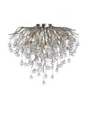 Paul Neuhaus Icicle 50cm Lampa Sufitowa 9Xg9 Stalowy 8091-55
