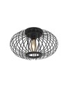 Leuchten Direkt Racoon Ceiling Natural Wood Bamboo 1Xe27 Dark Wood 11410-18.