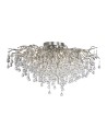 Paul Neuhaus Icicle 100cm Ceiling Lamp 14Xg9 Steel 8092-55.
