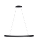 Pendant lamps - Paul Neuhaus Titus 118cm Hanging Oval Smooth Dimming Function Ordinary Wall Switch Anthracite 2393-13 - product 1