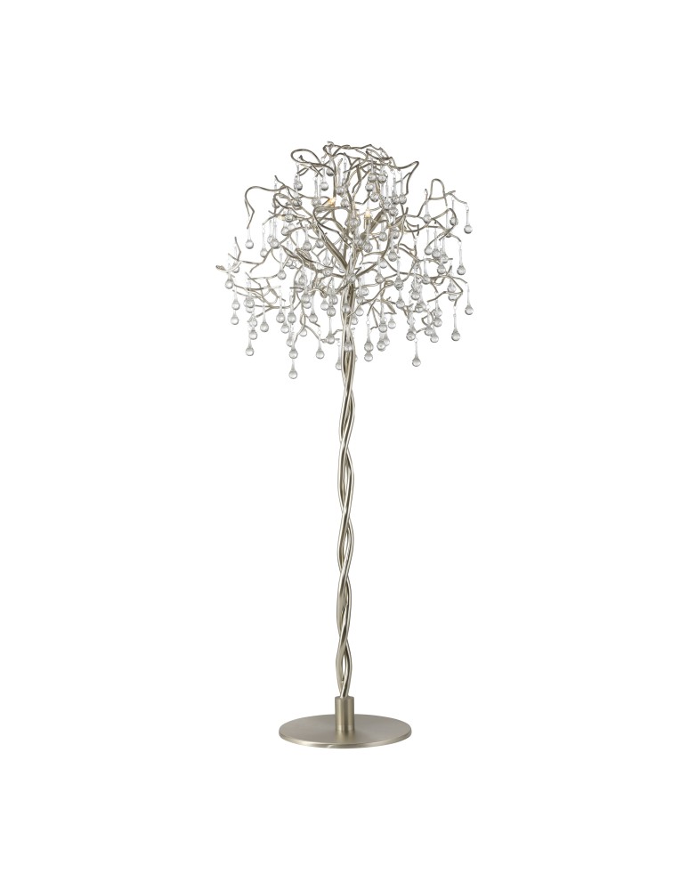 Glamour floor lamps - Paul Neuhaus Icicle Floor Lamp 5Xg9 Steel 232-55 - product kolory-swiatla.pl 1