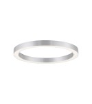 Ceiling lamps - Paul Neuhaus Pure-Lines 50cm Ceiling Light with Remote Control with Light Color Control and Dimming Aluminum 6309-95 - product 1